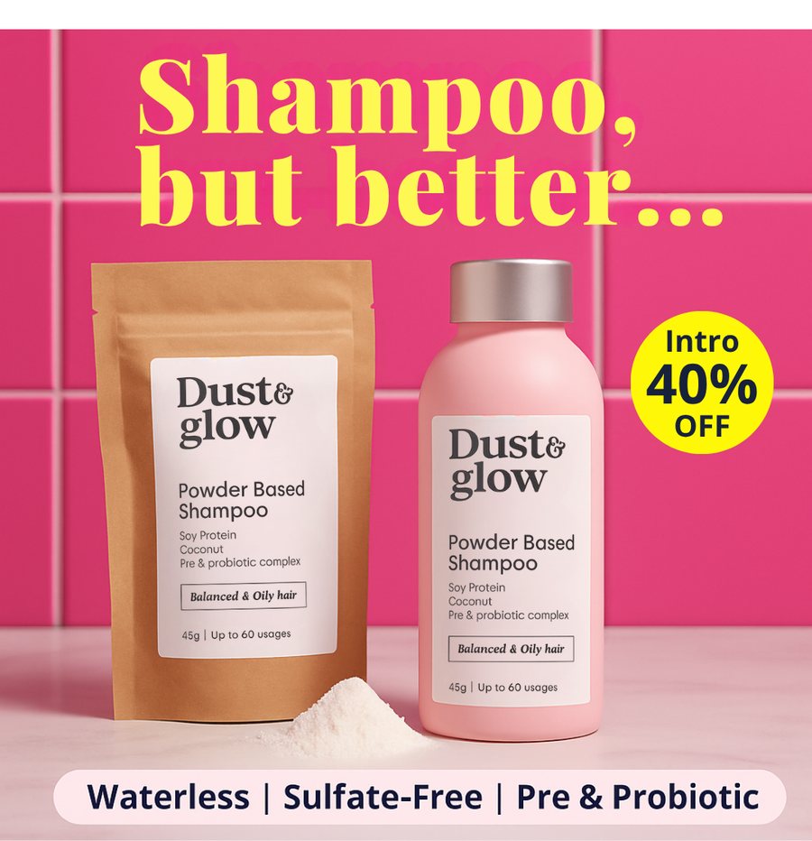 Dust and Glow ad creative