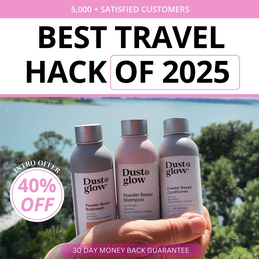 Dust and Glow ad creative