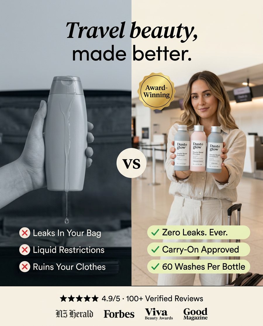Dust and Glow ad creative